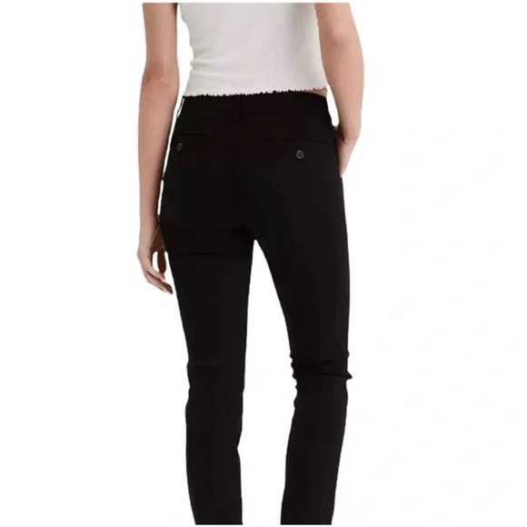 Skinny/Straight Twill Pant in Short Length - Picture 2 of 9